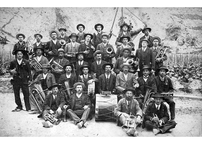 La fanfare en 1880